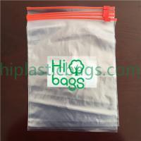 Slider plastic bags A